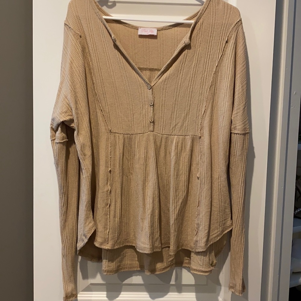 Pink Lily Top